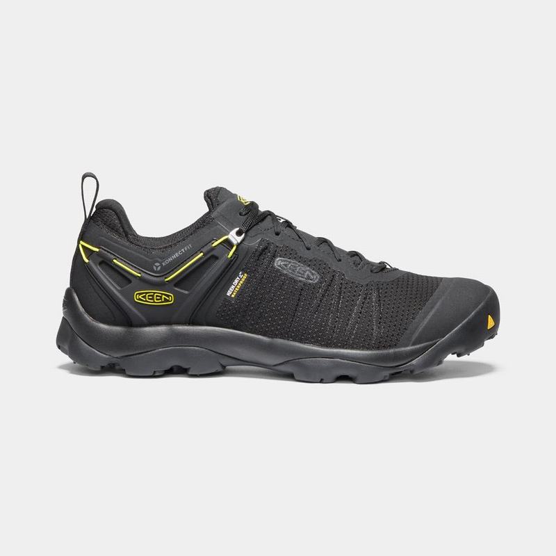 Zapatos Trekking Keen Venture Waterproof Para Hombre Negros - Zapatos Keen Mexico (324581-JIX)